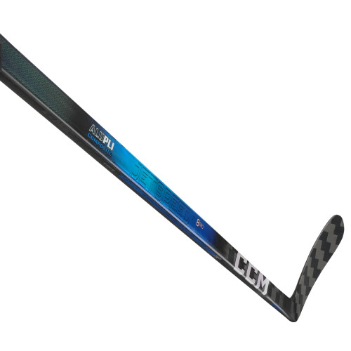 Клюшка хоккейная CCM JETSPEED FT8 PRO BLUE GRIP JR 50 28R