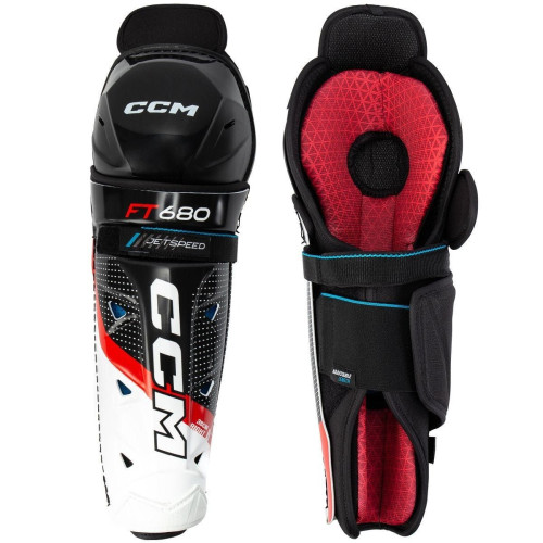 Щитки хоккейные CCM JETSPEED FT680 SR