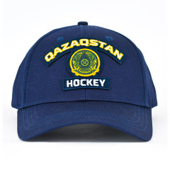 Кепка Qazaqstan Hockey темно-синяя