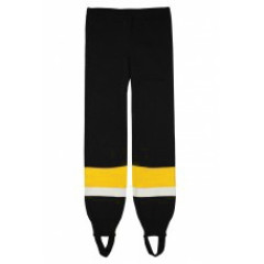 Гамаши хоккейные черно-желто-белые