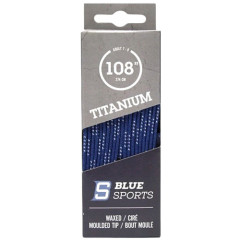 Шнурки для коньков пропитанные BLUESPORTS TITANIUM
