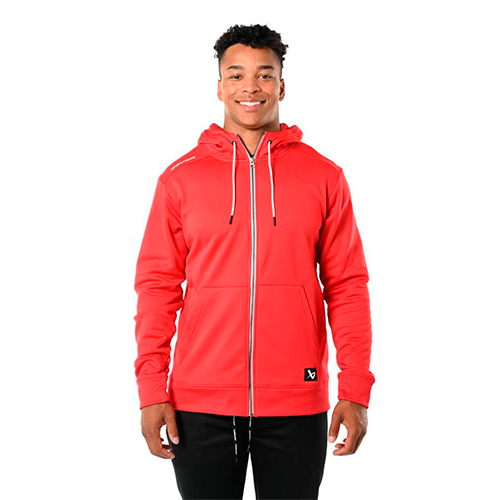 Толстовка S23 BAUER TEAM FLEECE ZIP HOODIE RED SR