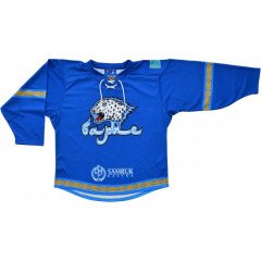 Майка хоккейная клубная "БАРЫС" синяя NEW