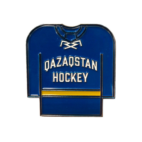 Магнит металлический Qazaqstan Hockey