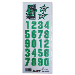 Номера на хоккейный шлем ELITE