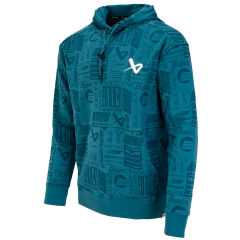 Толстовка S23 BAUER LOGO REPEAT HOODIE BLU SR