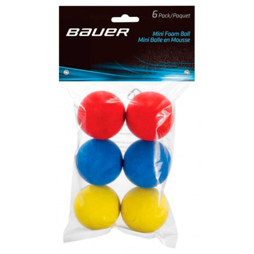 Мяч мини тренировочный BAUER 6 шт
