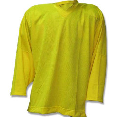 Майка хоккейная тренировочная ВОЛНА желтая