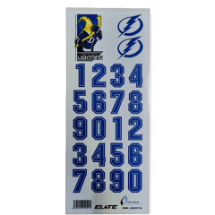 Номера на хоккейный шлем ELITE