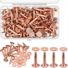 Заклепка +SKRIDSKONIT 32 мм медная