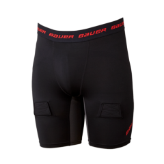 Термо-шорты хоккейные с раковиной S19 BAUER ESSENTL COMPRESSION YTH