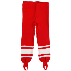 Гамаши хоккейные красно-белые