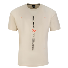 Футболка S23 BAUER BOX TEE OFF WHT SR